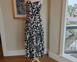 Christian Lacroix Abstract Maxi Dress